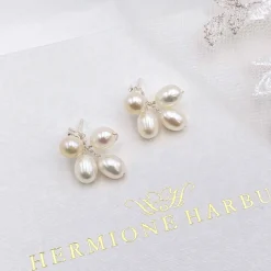 Hermione Harbutt Kensington Süßwasserperlen-Ohrringe* Geschenke Für Die Mutter Des Bräutigams | Geschenke Für Die Mutter Der Braut