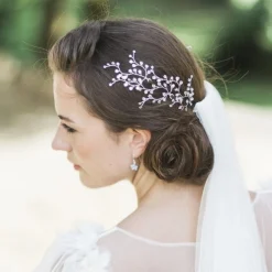 Hermione Harbutt Tautropfen Swarovski Kristall Braut Haarnadeln* Haarschmuck Aus Kristall | Silberne Haar-accessoires