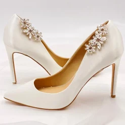 Lace & Favour Horizon Gold Crystal Starburst Schuhclips* Geschenke Für Die Braut | Schuhclips