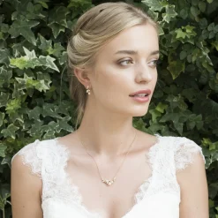 Ivory & Co Ivory and Co Aphrodite Gold Brautschmuck Set* Geschenke Für Die Braut | Perlen-hochzeitsschmuck