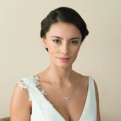 Ivory & Co Ivory and Co Aphrodite Kristall Blätter und Perle Hochzeit Halskette* Geschenke Für Brautjungfern | Geschenke Für Die Braut