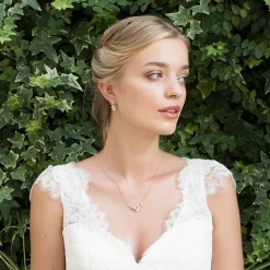 Ivory & Co Ivory and Co Aphrodite Rose Gold Brautschmuck Set* Geschenke Für Die Braut | Perlen-hochzeitsschmuck