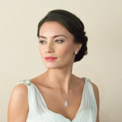 Ivory & Co Ivory and Co Art Deco Kristall-Ohrstecker* Silberner Abschlussball-schmuck | Abschlussball-ohrringe