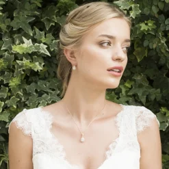 Ivory & Co Ivory and Co Belmont Kristall-Tropfen-Ohrringe (Gold)* Goldener Abschlussball-schmuck | Abschlussball-ohrringe
