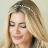 Ivory & Co Ivory and Co Bohemia Rose Gold Zarte Perle und Kristall Haarstrang* Geschenke Für Brautjungfern | Geschenke Für Die Braut