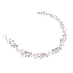 Ivory & Co Ivory and Co Bohemia Rose Gold Zarte Perle und Kristall Haarstrang* Geschenke Für Brautjungfern | Geschenke Für Die Braut