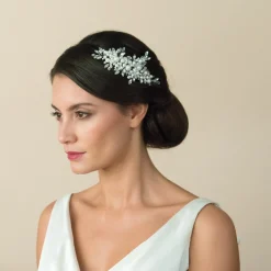 Ivory & Co Ivory and Co Catalina Perle und Kristall Braut Haarkamm* Geschenke Für Die Braut | Perlen-haarschmuck