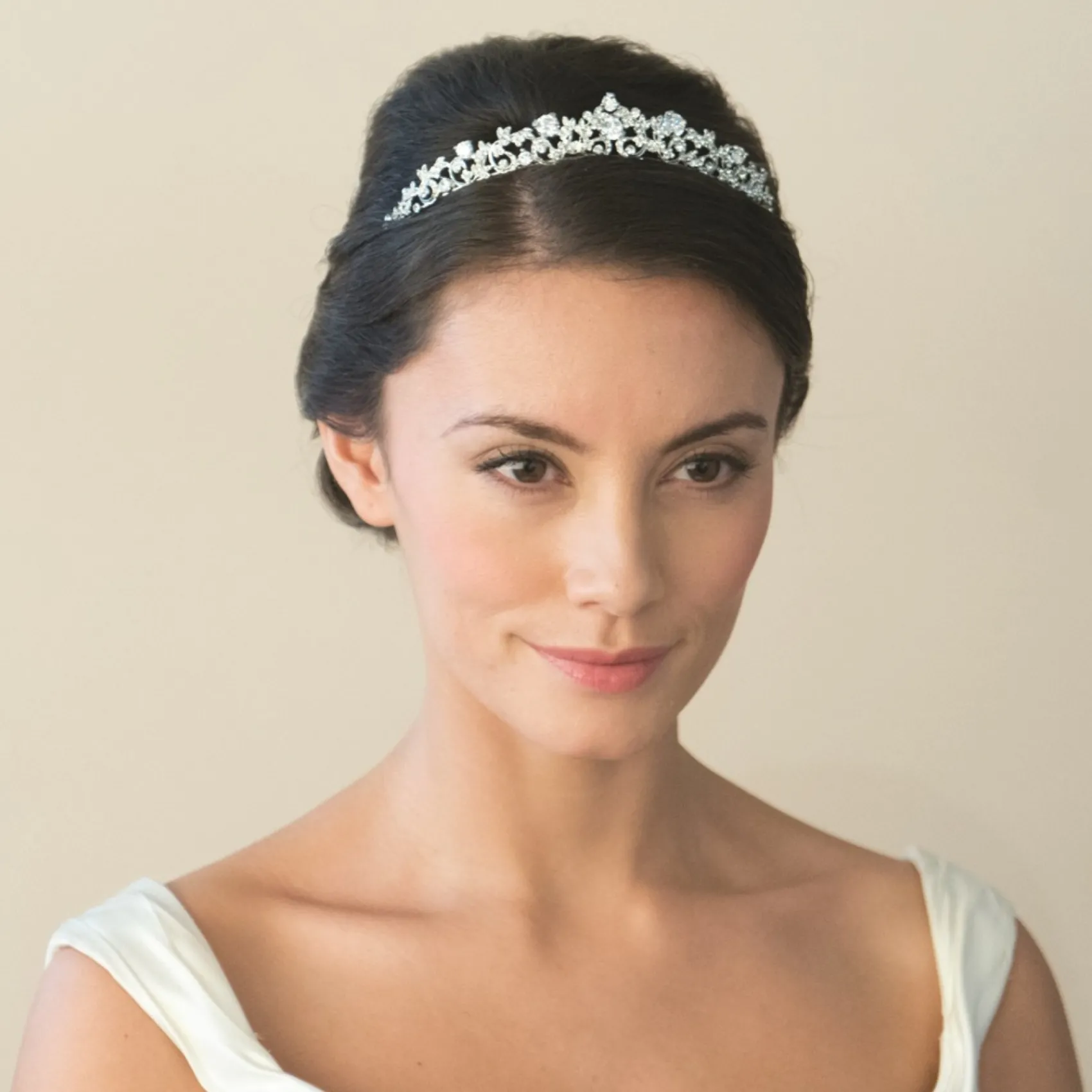 Ivory & Co Ivory and Co Clementine Kristall verschönert Hochzeit Tiara* Vintage-kopfbedeckungen | Haarschmuck Aus Kristall