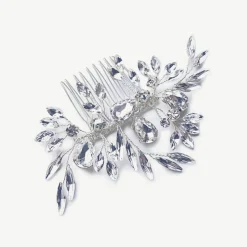 Ivory & Co Ivory and Co Diamant Frost Silber Kristall Haarkamm* Abschlussball Haarspangen & Kämme | Haarschmuck Aus Kristall