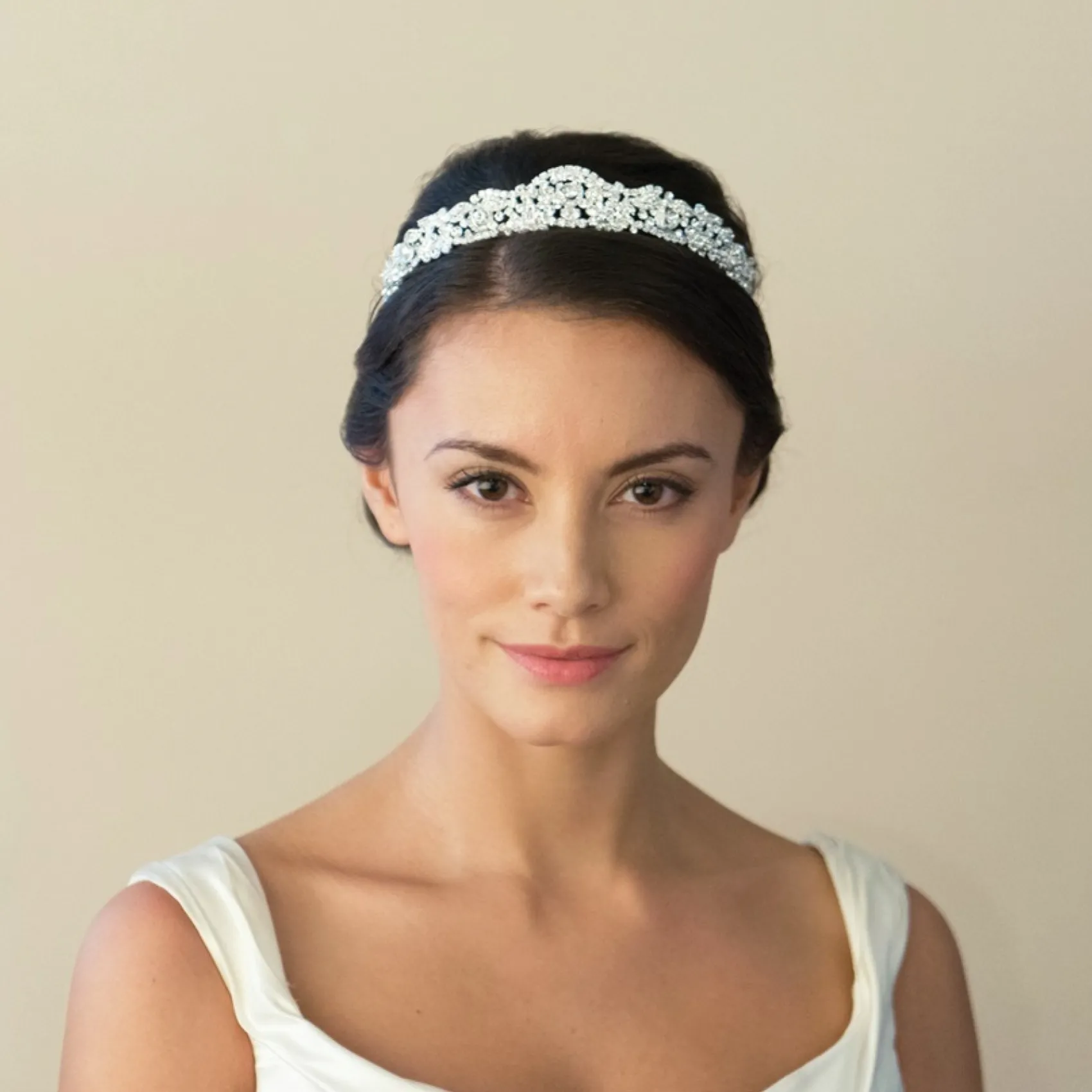 Ivory & Co Ivory and Co Duchess 1920's Kristall Hochzeit Tiara* Vintage-kopfbedeckungen | Haarschmuck Aus Kristall