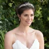 Ivory & Co Ivory and Co Elfin Rose Gold Blätter und Kristall Hochzeit Tiara* Haarschmuck In Roségold | Hochzeitstiaras