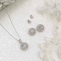 Ivory & Co Ivory and Co Hampton Kristall Brautschmuck Set* Geschenke Für Die Braut | Kristall-hochzeitsschmuck