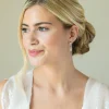Ivory & Co Ivory and Co Harrogate Gold Kristall-Tropfen-Ohrringe* Goldener Abschlussball-schmuck | Abschlussball-ohrringe