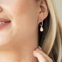 Ivory & Co Ivory and Co Harrow Silber Perlenkette Ohrringe* Geschenke Für Brautjungfern | Perlen-hochzeitsschmuck