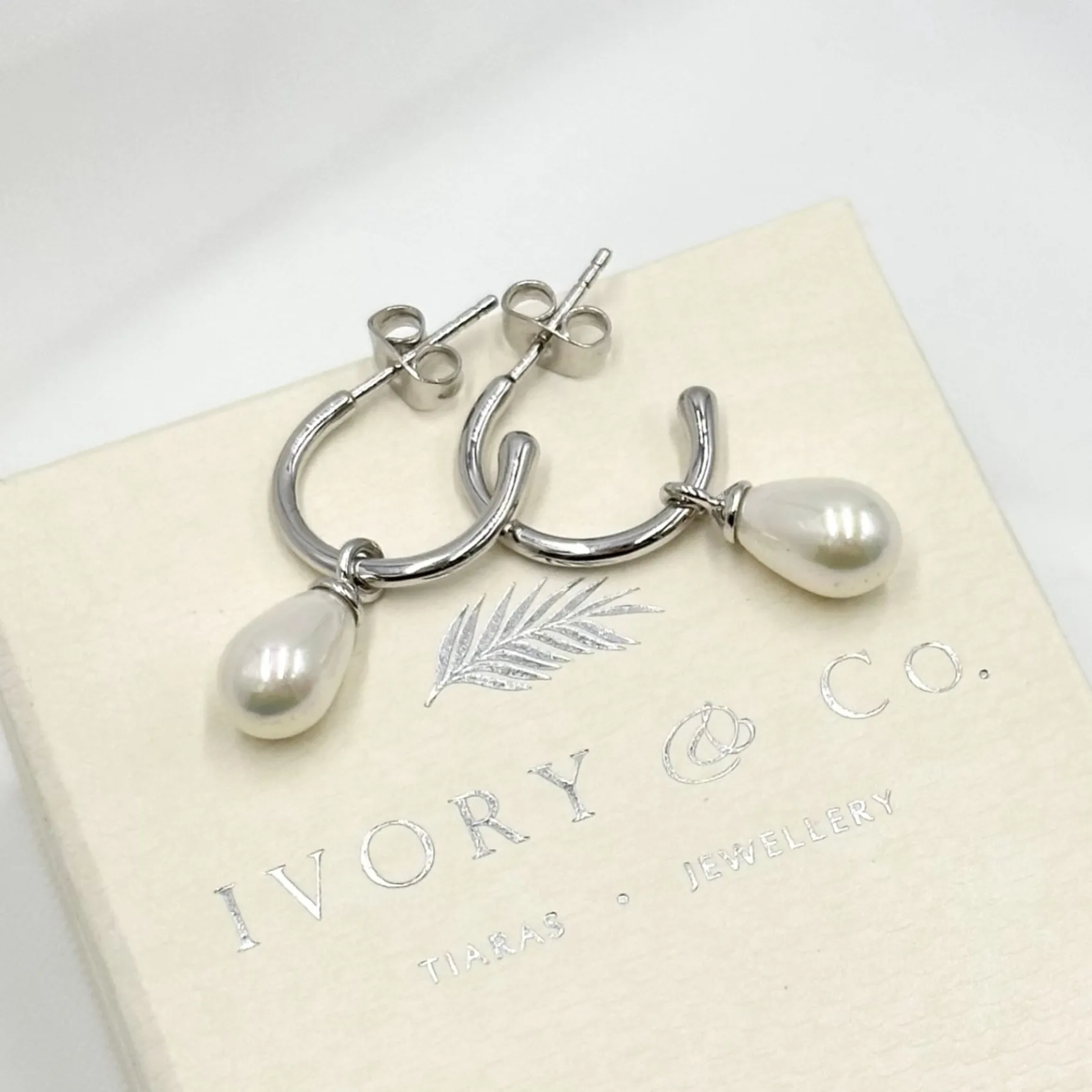 Ivory & Co Ivory and Co Harrow Silber Perlenkette Ohrringe* Geschenke Für Brautjungfern | Perlen-hochzeitsschmuck