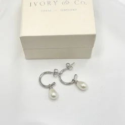 Ivory & Co Ivory and Co Harrow Silber Perlenkette Ohrringe* Geschenke Für Brautjungfern | Perlen-hochzeitsschmuck