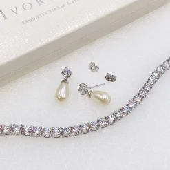Ivory & Co Ivory and Co Imperial Cubic Zirkonia Hochzeitsarmband* Geschenke Für Die Mutter Des Bräutigams | Geschenke Für Die Mutter Der Braut