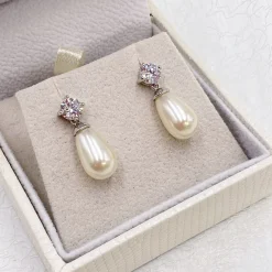 Ivory & Co Ivory and Co Imperial Perle Hochzeit Ohrringe* Geschenke Für Brautjungfern | Geschenke Für Die Braut