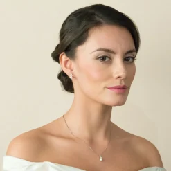 Ivory & Co Ivory and Co Klassische Perlen-Anhänger-Halskette* Geschenke Für Brautjungfern | Perlen-hochzeitsschmuck
