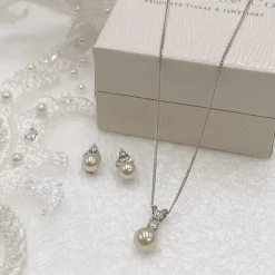 Ivory & Co Ivory and Co Klassisches Perlen-Brautschmuck-Set* Geschenke Für Die Mutter Des Bräutigams | Geschenke Für Die Mutter Der Braut