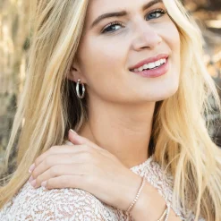 Ivory & Co Ivory and Co Kopenhagen Silber Kristall-Ohrringe* Silberner Abschlussball-schmuck | Abschlussball-ohrringe