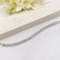 Ivory & Co Ivory and Co Lincoln Cubic Zirkonia Hochzeit Armband* Geschenke Für Die Braut | Vintage Hochzeitsschmuck