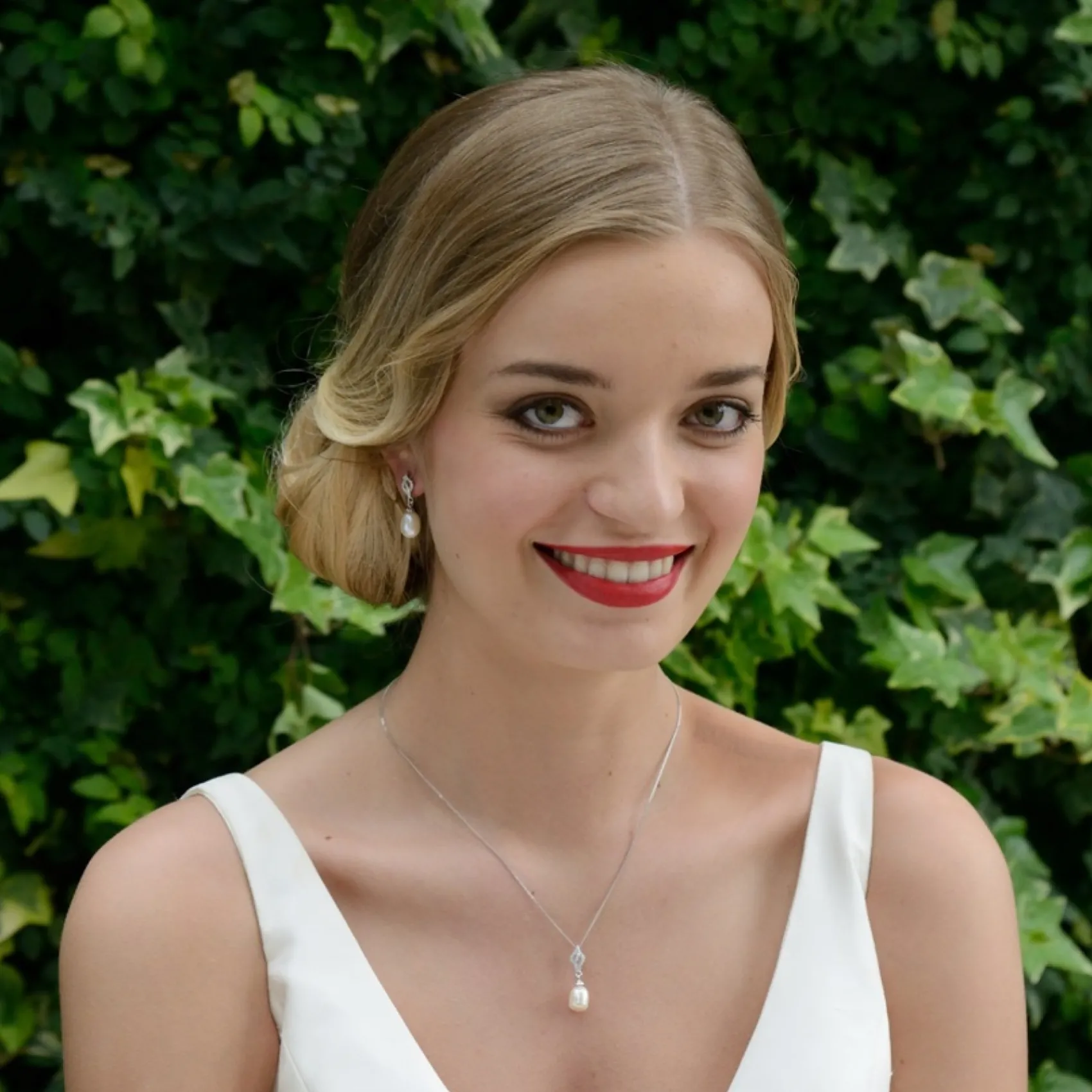 Ivory & Co Ivory and Co Lissabon Perlen Anhänger Halskette* Geschenke Für Brautjungfern | Perlen-hochzeitsschmuck