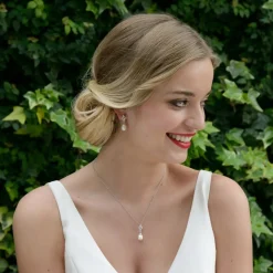 Ivory & Co Ivory and Co Lissabon Perle Tropfen Hochzeit Ohrringe* Geschenke Für Brautjungfern | Perlen-hochzeitsschmuck