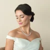 Ivory & Co Ivory and Co Manhattan kubischer Zirkon Hochzeit Ohrringe* Silberner Abschlussball-schmuck | Abschlussball-ohrringe