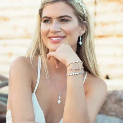 Ivory & Co Ivory and Co Marseille Gold Graduierter Kristall Knebelarmband* Goldener Abschlussball-schmuck | Prom Armbänder