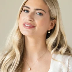 Ivory & Co Ivory and Co Memphis Gold Hängende Perlenohrringe* Geschenke Für Brautjungfern | Perlen-hochzeitsschmuck