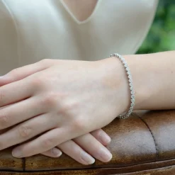 Ivory & Co Ivory and Co Modena Kristallverziertes Hochzeitsarmband* Geschenke Für Brautjungfern | Silberner Hochzeitsschmuck