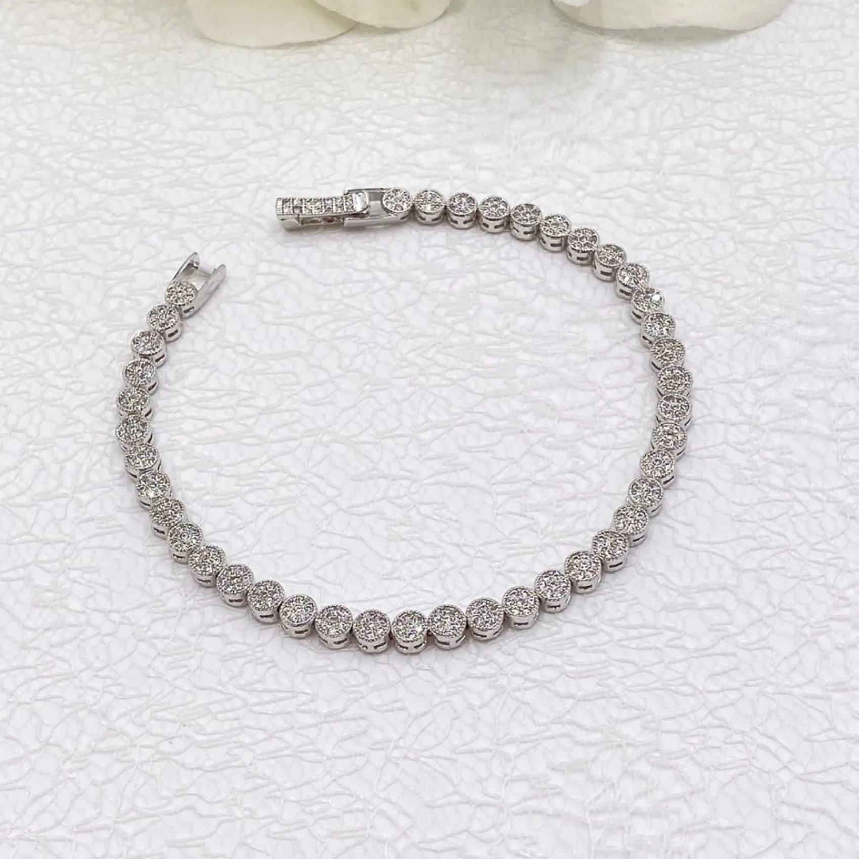 Ivory & Co Ivory and Co Modena Kristallverziertes Hochzeitsarmband* Geschenke Für Brautjungfern | Silberner Hochzeitsschmuck