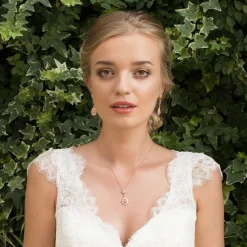 Ivory & Co Ivory and Co Mondsüchtig Rose Gold Kristall Hochzeit Ohrringe* Geschenke Für Die Braut | Vintage Hochzeitsschmuck