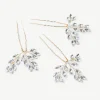 Ivory & Co Ivory and Co Moonspray Gold Kristallspray Haarnadel Set* Abschlussball Haarspangen & Kämme | Haarschmuck Aus Kristall