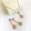 Ivory & Co Ivory and Co Moonstruck Rose Gold Kristall Brautschmuck Set* Geschenke Für Die Braut | Vintage Hochzeitsschmuck