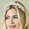 Ivory & Co Ivory and Co Odyssey Aussage Perlen Cluster Brautstirnband* Geschenke Für Die Braut | Perlen-haarschmuck