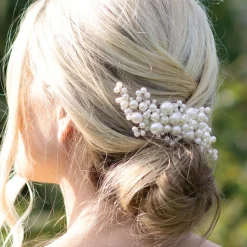 Ivory & Co Ivory and Co Perlenblüte Statement Perlen Cluster Haarspange* Geschenke Für Brautjungfern | Geschenke Für Die Braut