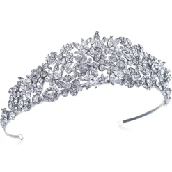 Ivory & Co Ivory and Co Prinzessin Gnade Kristall verschönert Tiara* Vintage-kopfbedeckungen | Haarschmuck Aus Kristall