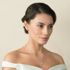 Ivory & Co Ivory and Co Rapture Kristall Brautschmuck Set* Silberner Abschlussball-schmuck | Abschlussball-schmuck-sets