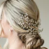 Ivory & Co Ivory and Co Serenade Gold Statement Kristall Spray Hochzeit Haarspange* Abschlussball Haarspangen & Kämme | Haarschmuck Aus Kristall