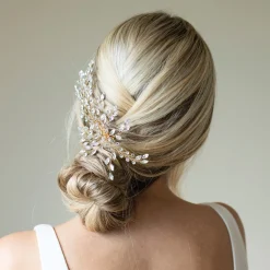 Ivory & Co Ivory and Co Serenade Gold Statement Kristall Spray Hochzeit Haarspange* Abschlussball Haarspangen & Kämme | Haarschmuck Aus Kristall