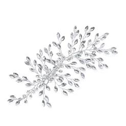 Ivory & Co Ivory and Co Serenade Silber Statement Kristall Spray Hochzeit Haarspange* Abschlussball Haarspangen & Kämme | Haarschmuck Aus Kristall