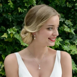 Ivory & Co Ivory and Co Serrano Perlentropfen-Ohrringe zur Hochzeit* Geschenke Für Brautjungfern | Geschenke Für Die Braut
