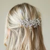 Ivory & Co Ivory and Co Silber Kristall verkrustete funkelnde Hochzeit Haar Kamm* Abschlussball Haarspangen & Kämme | Vintage-kopfbedeckungen
