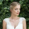 Ivory & Co Ivory and Co Sorbonne Kristall-Hochzeitskette (Rose Gold)* Geschenke Für Brautjungfern | Geschenke Für Die Braut