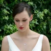 Ivory & Co Ivory and Co Sorbonne Kristall-Hochzeitskette* Silberner Abschlussball-schmuck | Abschlussball-halsketten
