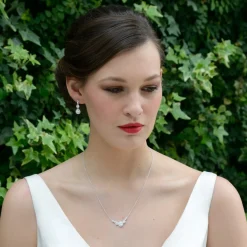 Ivory & Co Ivory and Co Sorbonne Silber Brautschmuck Set* Silberner Abschlussball-schmuck | Abschlussball-schmuck-sets