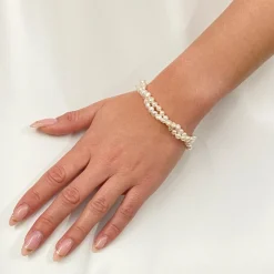 Lace & Favour Katarina Gedrehtes Süßwasserperlen-Armband* Geschenke Für Die Mutter Des Bräutigams | Geschenke Für Die Mutter Der Braut