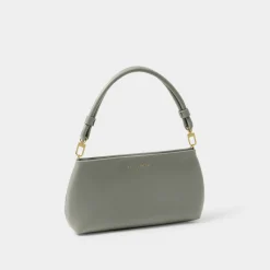 Katie Loxton Asha Graphitgrün Handgelenkstasche* Hochzeitsgäste-taschen